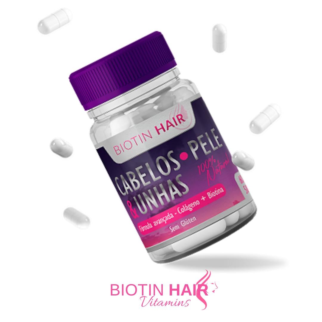 BIOTINHAIR - Cabelo, Pele & Unhas