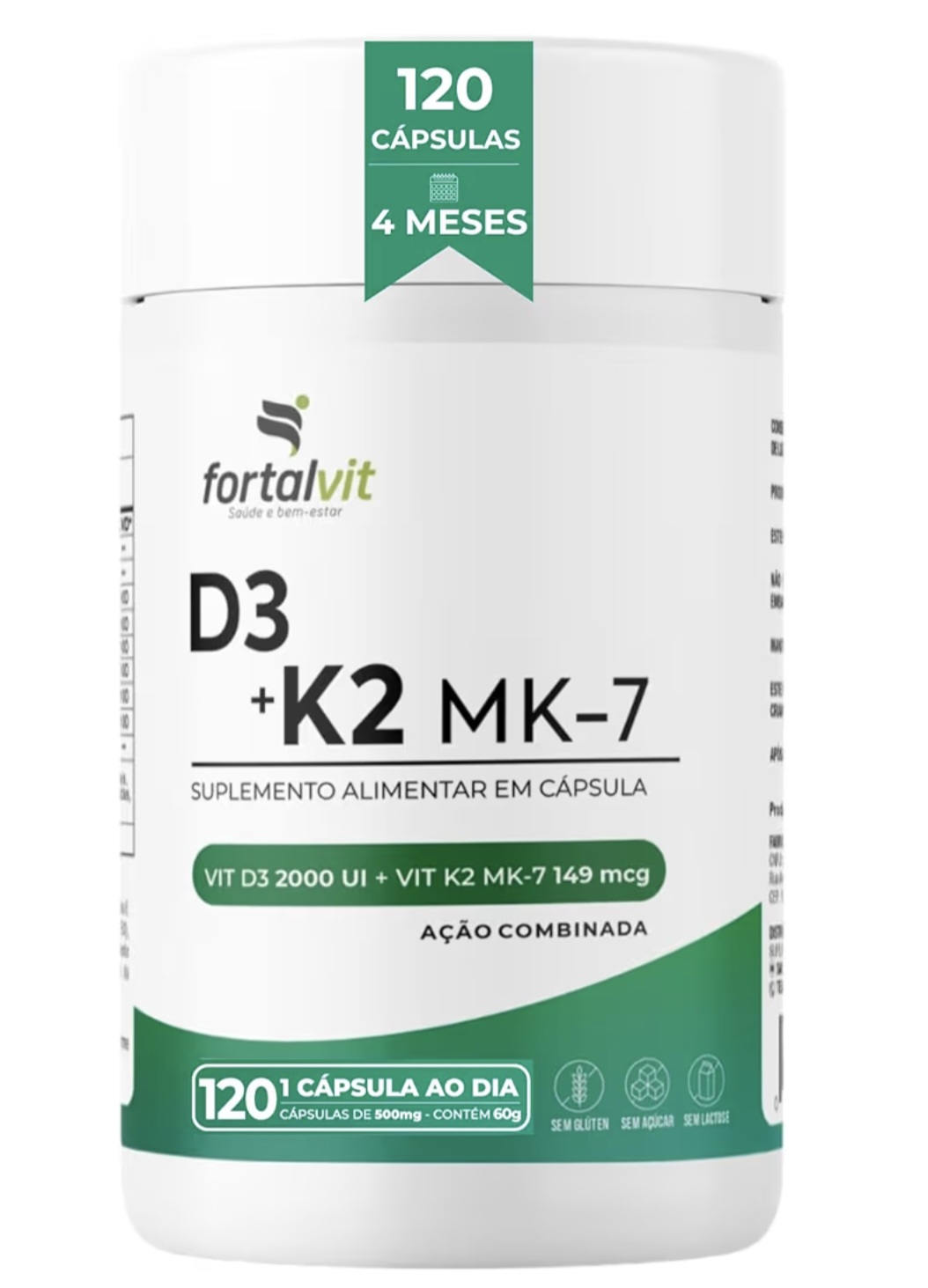 Vitamina D3 + K2