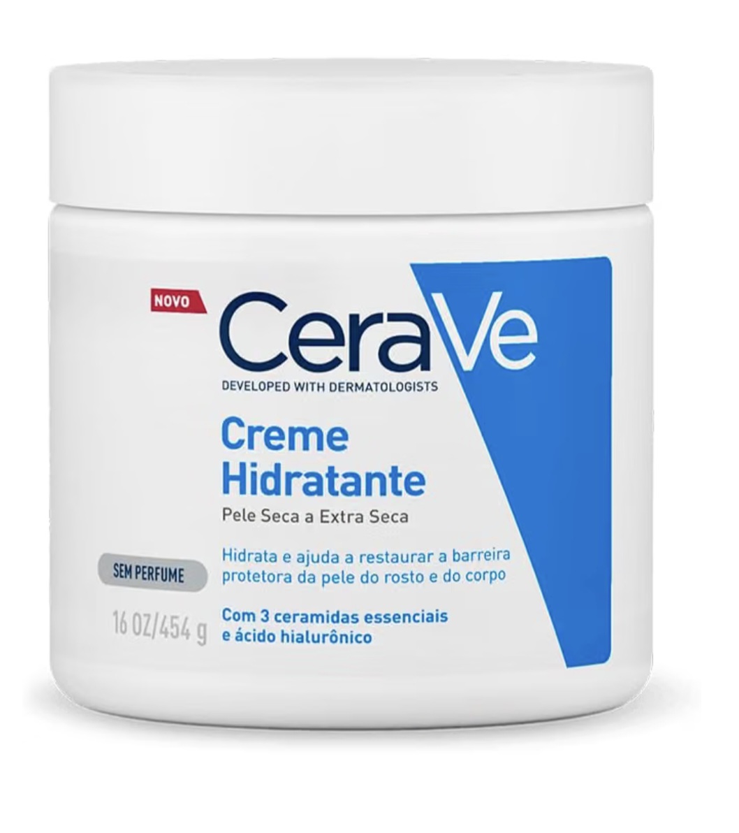 CeraVe Creme Hidratante Corporal, para Pele